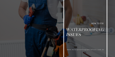 fix waterproofing issues